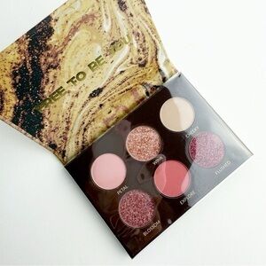 BH Cosmetics Unleashed 6 Color Shadow Palette BLUSHING Brand New